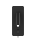 Gibo hotell vägglampa svart 18.6cm Gibo hotell vägglampa svart 18.6cm