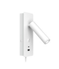 Gibo hotel wall light white 18.6cm Designed Lights Gibo hotel wall light white 18.6cm