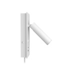 Gibo hotel wall light white 18.6cm Designed Lights Gibo hotel wall light white 18.6cm