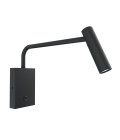 Hamneda hotell vägglampa svart 12cm Designed Lights Hamneda hotell vägglampa svart 12cm