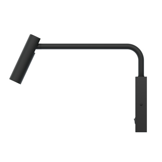 Hamneda hotell vägglampa svart 12cm Hamneda hotell vägglampa svart 12cm
