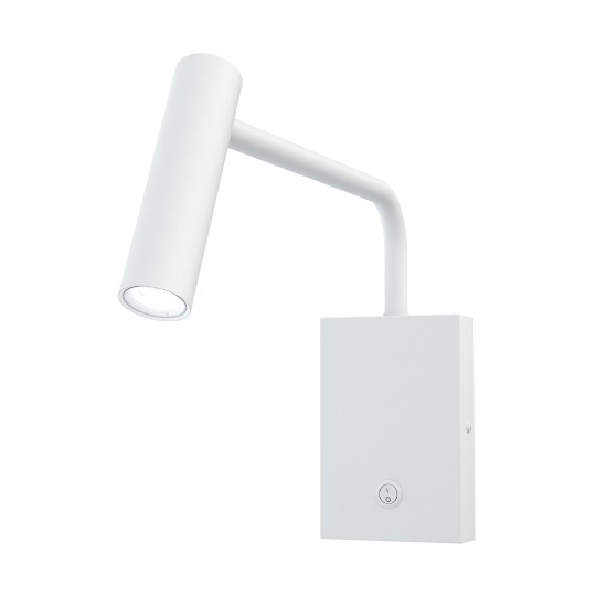 Hamneda hotell vägglampa vit 12cm