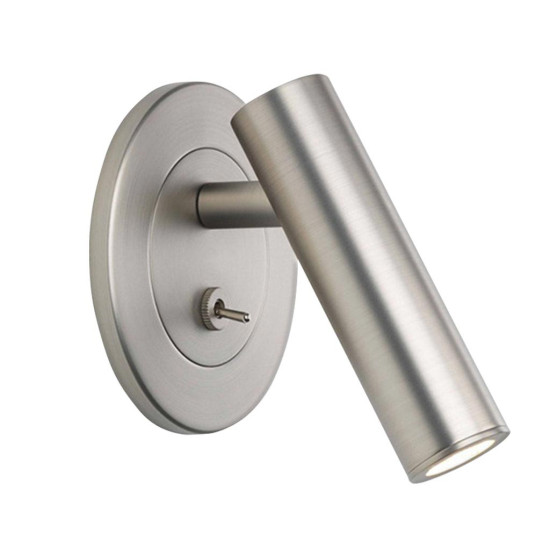 Bollmora hotel wall light brushed chrome 10cm Bollmora hotel wall light brushed chrome 10cm