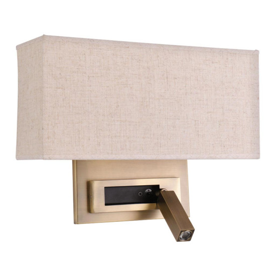 Hagaby hotel wall light bronze 30cm Hagaby hotel wall light bronze 30cm