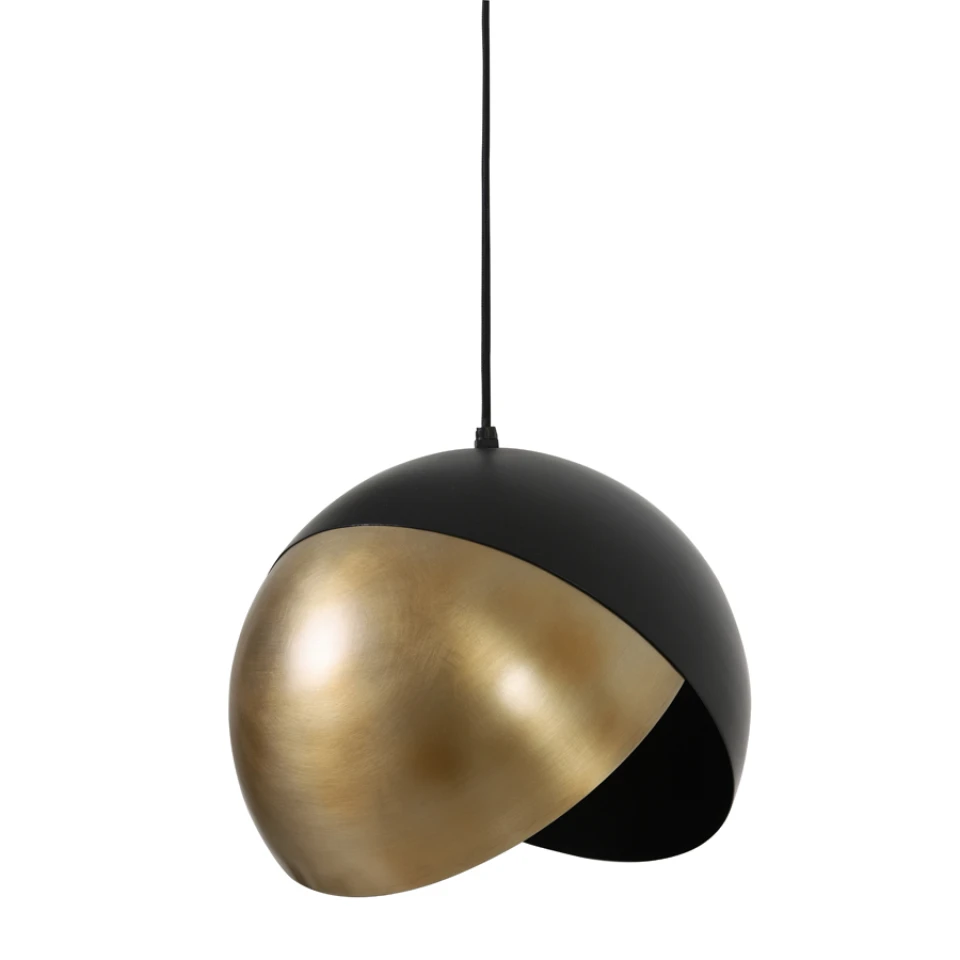 Namco taklampa svart/mässing 30cm