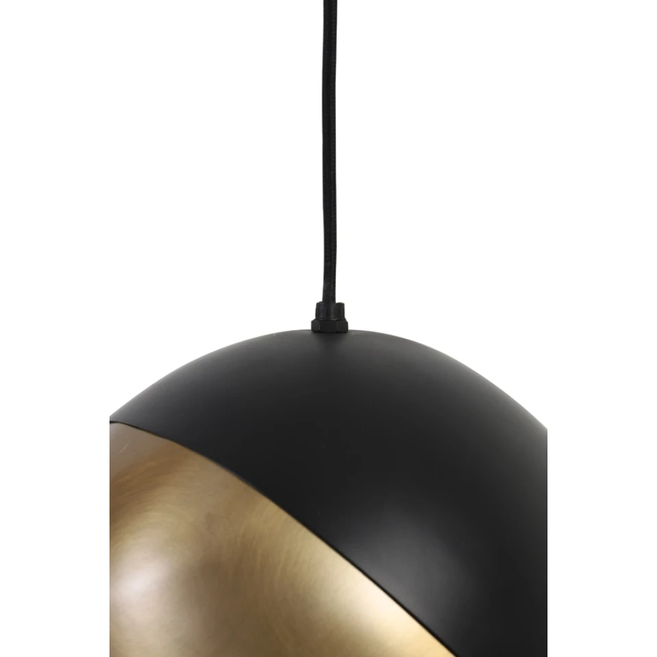 Namco taklampa svart/mässing 30cm