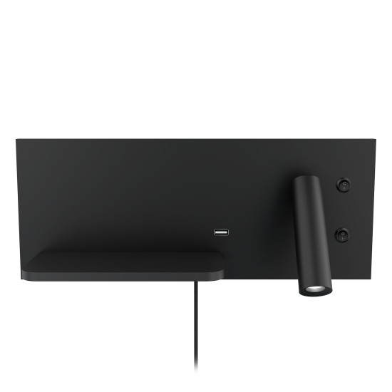 Rimbo hotel wall light black right 35cm Rimbo hotel wall light black right 35cm