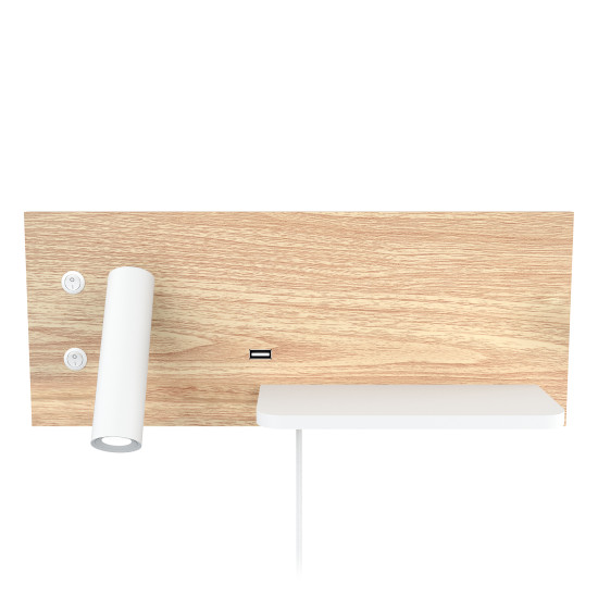 Rimbo hotel wall light wood left 35cm Rimbo hotel wall light wood left 35cm