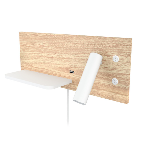 Rimbo hotel wall light wood right 35cm Rimbo hotel wall light wood right 35cm