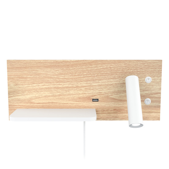 Rimbo hotel wall light wood right 35cm Rimbo hotel wall light wood right 35cm