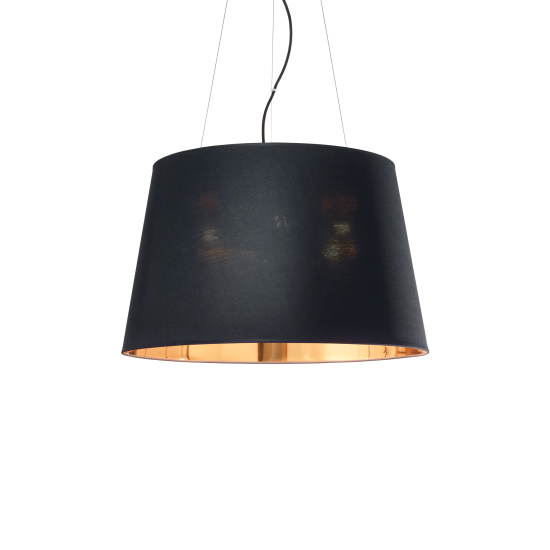 Turku taklampa svart/guld 60cm Turku taklampa svart/guld 60cm