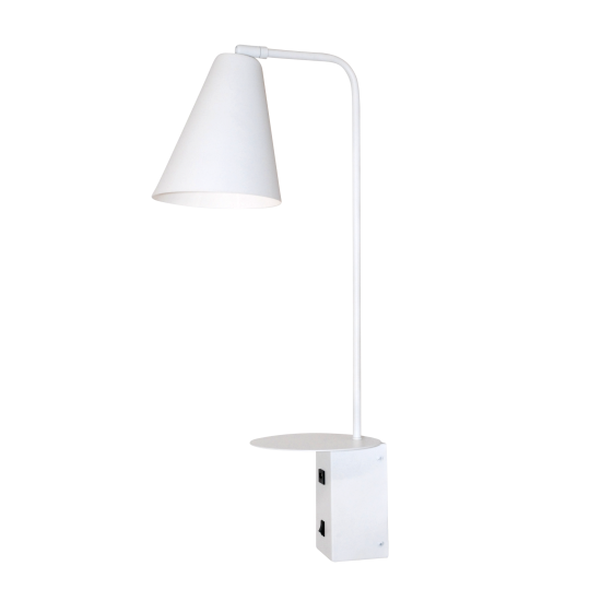 Vickelby hotel wall light white 70cm Vickelby hotel wall light white 70cm