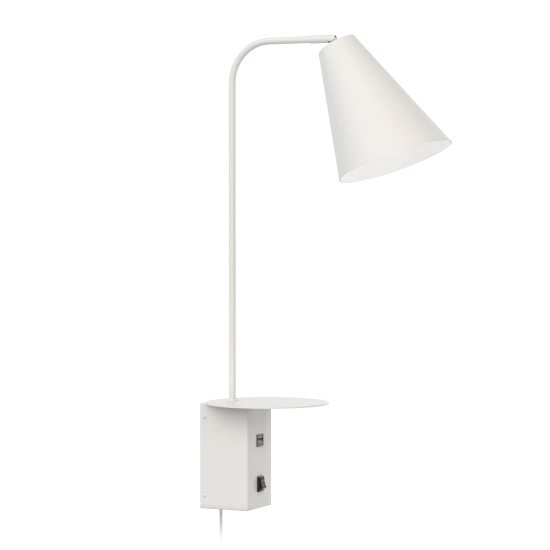 Vickelby hotel wall light white 70cm