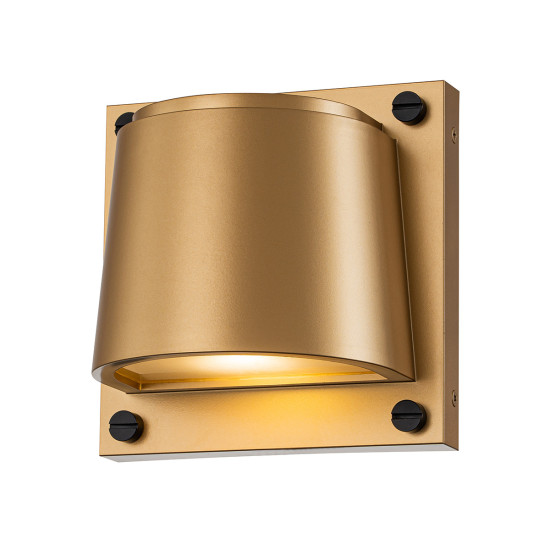 Scout 1-Lt liten utomhus vägglampa heritage mässing 16.5cm IP44 Scout 1-Lt liten utomhus vägglampa heritage mässing 16.5cm IP44