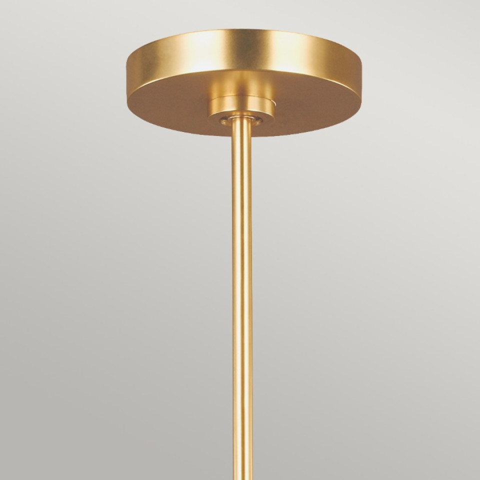 Joan Ljuskrona Mässing/Vit 81,3cm