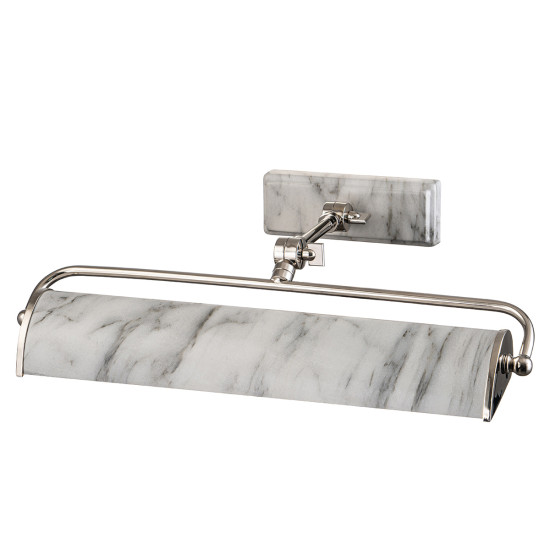 Winchfield 2-Ljus Tavelbelysning Polerad Nickel/Marmor 44,5 cm Winchfield 2-Ljus Tavelbelysning Polerad Nickel/Marmor 44,5 cm