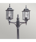 Wexford 2-Lt Outdoor Lamp Post Black/Silver 228.5cm Elstead Lighting Wexford 2-Lt Outdoor Lamp Post Black/Silver 228.5cm