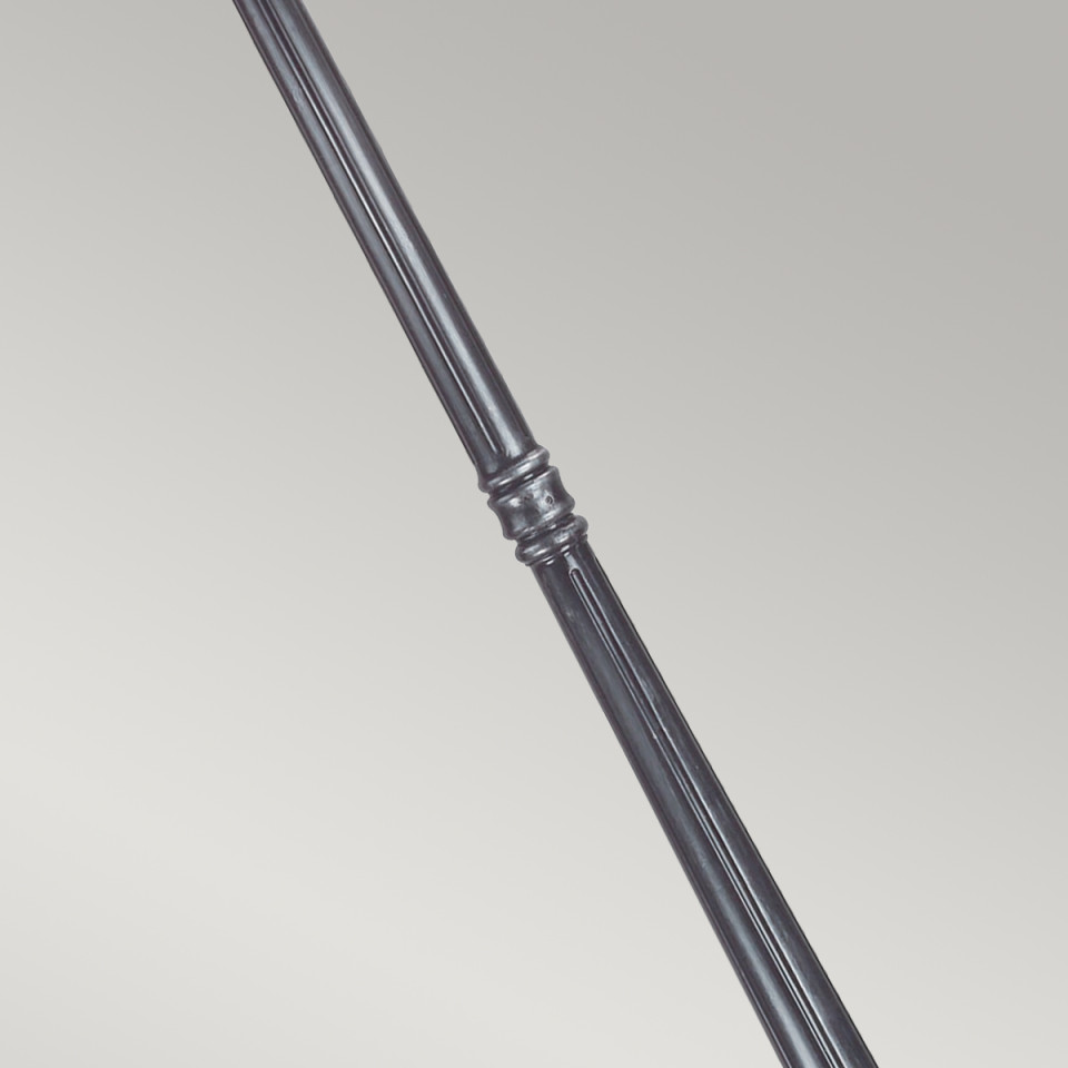 Wexford 2-Lt Outdoor Lamp Post Black/Silver 228.5cm Elstead Lighting Wexford 2-Lt Outdoor Lamp Post Black/Silver 228.5cm