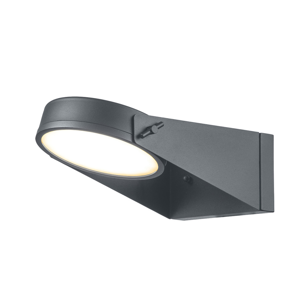 Zola 1-Lt Outdoor Wall Light Grey 8.1cm Elstead Lighting Zola 1-Lt Outdoor Wall Light Grey 8.1cm