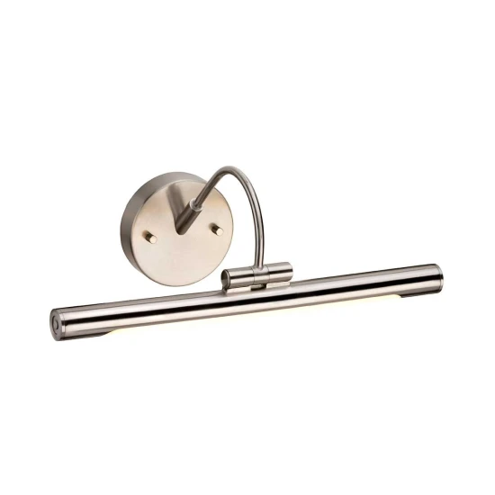 Alton 1-ljus tavelbelysning borstad nickel 38,8 cm