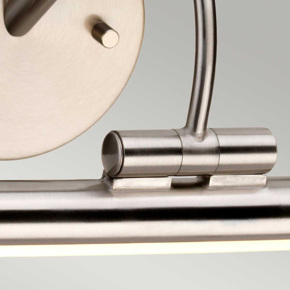 Alton 1-ljus tavelbelysning borstad nickel 38,8 cm Elstead Lighting Alton 1-ljus tavelbelysning borstad nickel 38,8 cm