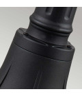 Bayview 1-ljus medium utomhuspelare ljus svart/klar 104.1 cm IP44