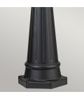 Bayview 1-ljus utomhus lyktstolpe svart/klar 216.4 cm IP44