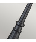 Bayview 1-ljus utomhus lyktstolpe svart/klar 216.4 cm IP44