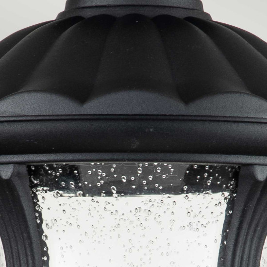 Chicago 1-Lt Small Outdoor Pedestal Light Textured Black 51cm Chicago 1-Lt Small Outdoor Pedestal Light Textured Black 51cm