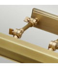 Chawton 4-ljus tavelbelysning åldrad mässing 65,2 cm Elstead Lighting Chawton 4-ljus tavelbelysning åldrad mässing 65,2 cm