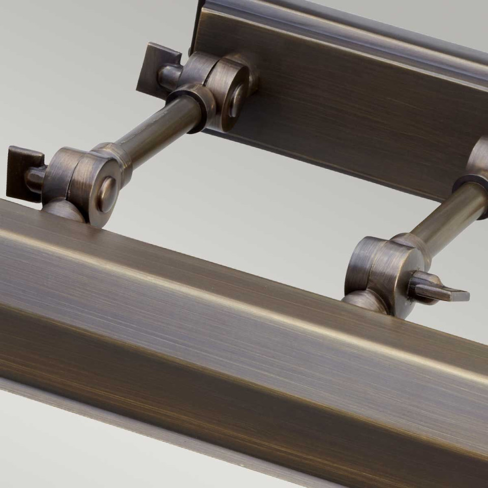 Chawton 4-ljus tavelbelysning ljus mörk brons 65,2 cm Elstead Lighting Chawton 4-ljus tavelbelysning ljus mörk brons 65,2 cm