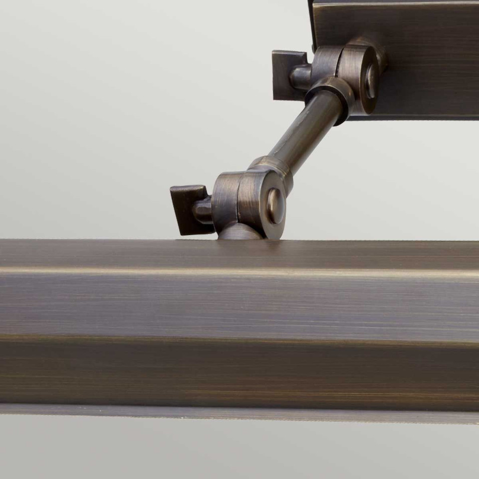 Chawton 4-ljus tavelbelysning ljus mörk brons 65,2 cm Elstead Lighting Chawton 4-ljus tavelbelysning ljus mörk brons 65,2 cm