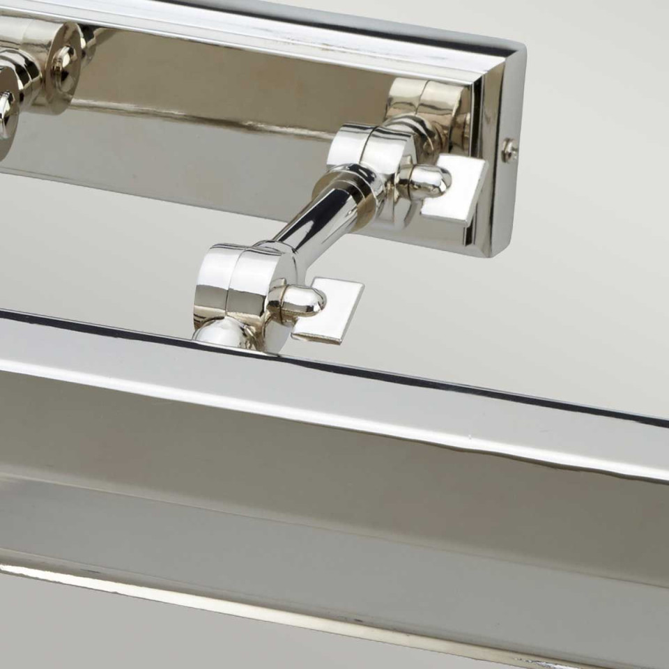 Chawton 4-ljus tavelbelysning polerad nickel 65,2 cm Elstead Lighting Chawton 4-ljus tavelbelysning polerad nickel 65,2 cm