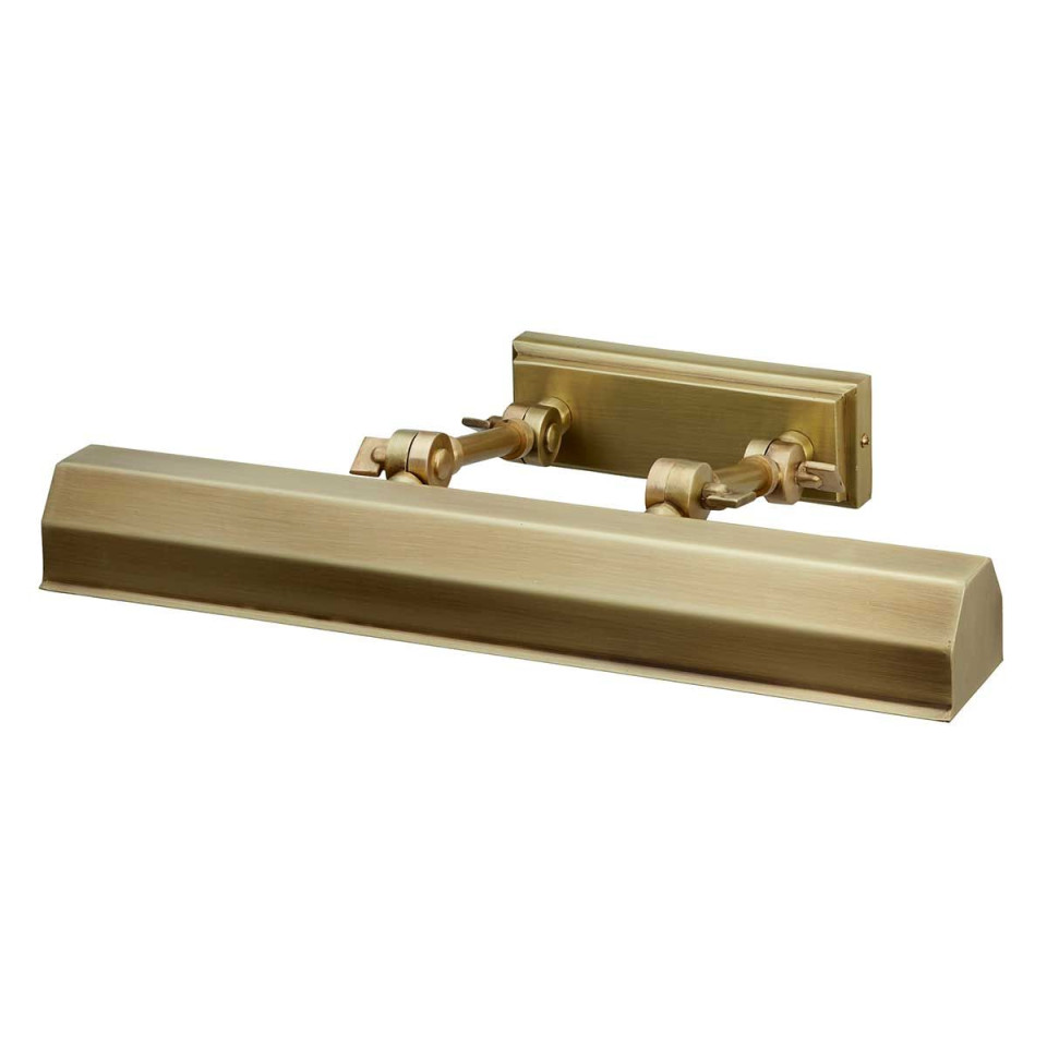 Chawton 2-ljus tavelbelysning åldrad mässing 40,2 cm Elstead Lighting Chawton 2-ljus tavelbelysning åldrad mässing 40,2 cm