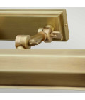 Chawton 2-ljus tavelbelysning åldrad mässing 40,2 cm Elstead Lighting Chawton 2-ljus tavelbelysning åldrad mässing 40,2 cm