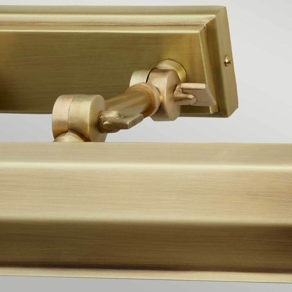 Chawton 2-ljus tavelbelysning åldrad mässing 40,2 cm Elstead Lighting Chawton 2-ljus tavelbelysning åldrad mässing 40,2 cm