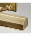 Chawton 2-ljus tavelbelysning åldrad mässing 40,2 cm Elstead Lighting Chawton 2-ljus tavelbelysning åldrad mässing 40,2 cm