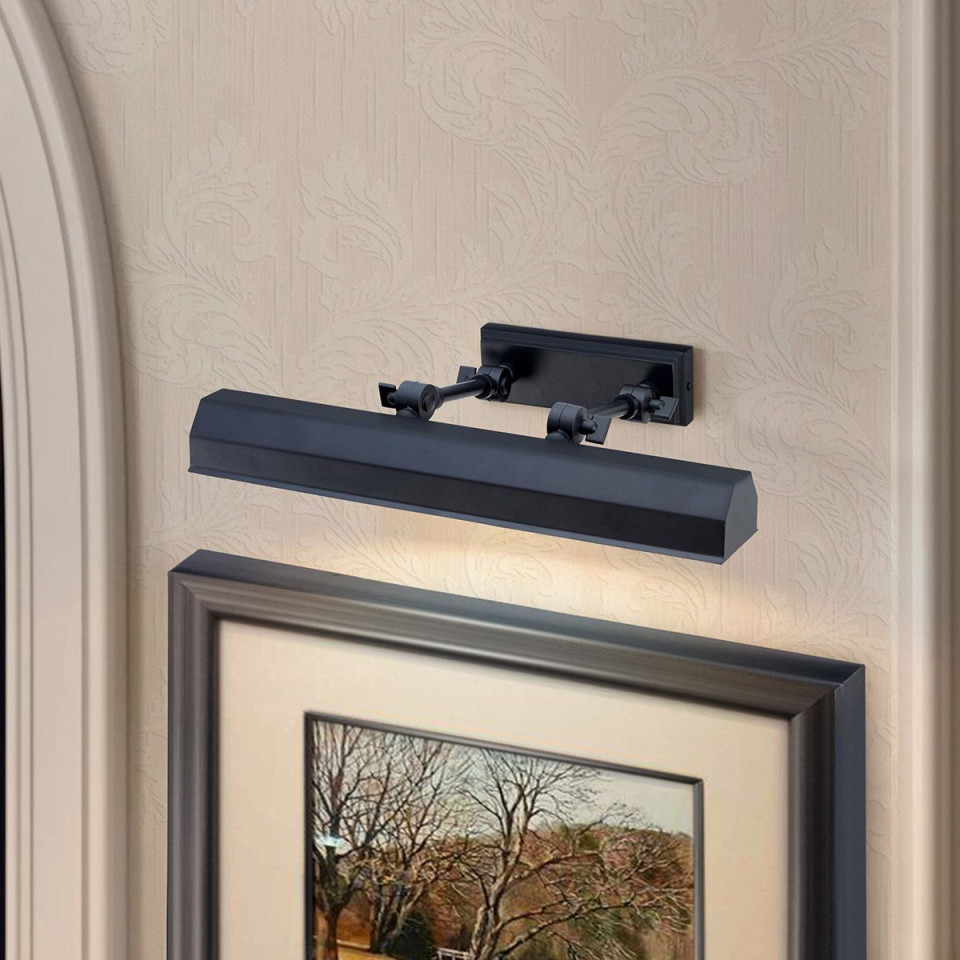 Chawton 2-ljus tavelbelysning svart 40.2 cm Elstead Lighting Chawton 2-ljus tavelbelysning svart 40.2 cm