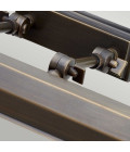 Chawton 2-ljus tavelbelysning mörk brons 40,2 cm Elstead Lighting Chawton 2-ljus tavelbelysning mörk brons 40,2 cm