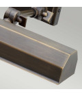 Chawton 2-ljus tavelbelysning mörk brons 40,2 cm Elstead Lighting Chawton 2-ljus tavelbelysning mörk brons 40,2 cm