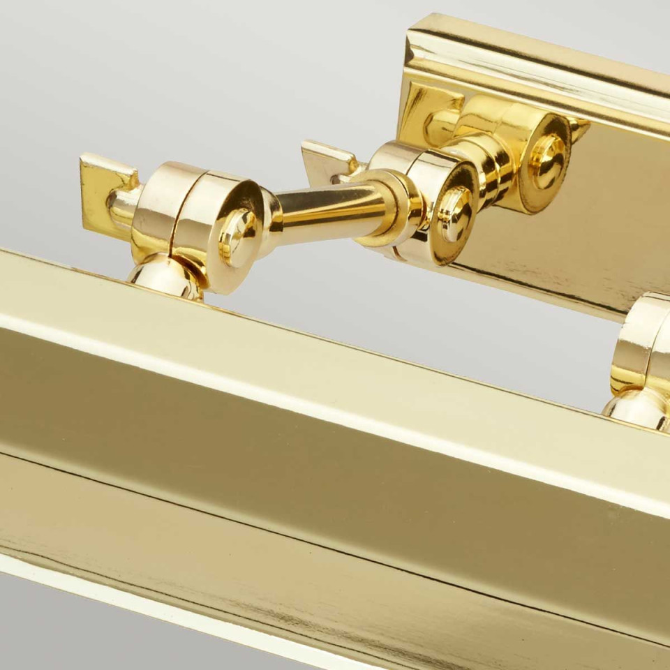 Chawton 2-ljus tavelbelysning polerad mässing 40,2 cm Elstead Lighting Chawton 2-ljus tavelbelysning polerad mässing 40,2 cm
