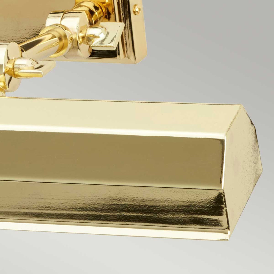 Chawton 2-ljus tavelbelysning polerad mässing 40,2 cm Elstead Lighting Chawton 2-ljus tavelbelysning polerad mässing 40,2 cm