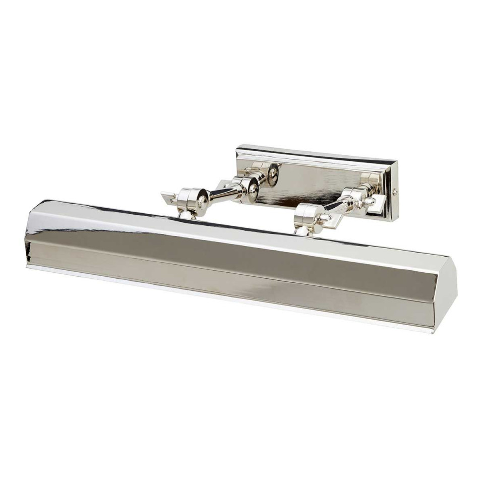 Chawton 2-ljus tavelbelysning polerad nickel 40,2 cm Elstead Lighting Chawton 2-ljus tavelbelysning polerad nickel 40,2 cm