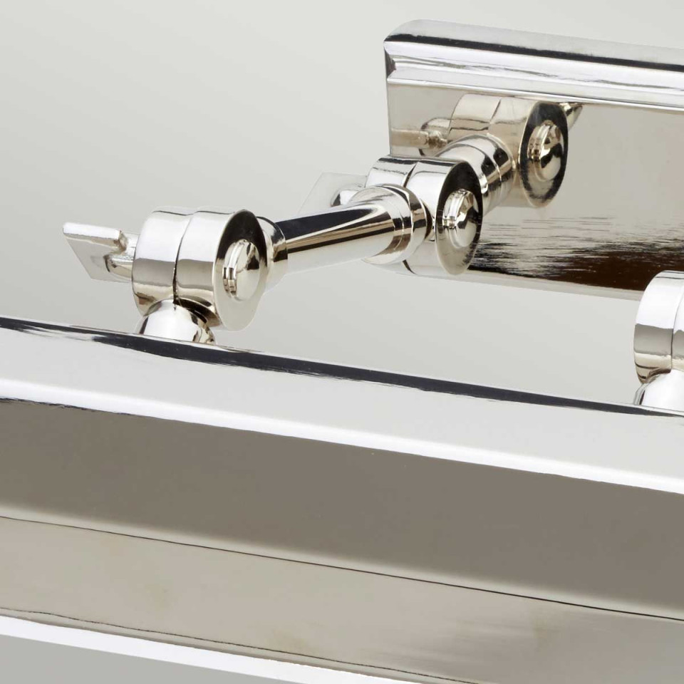 Chawton 2-ljus tavelbelysning polerad nickel 40,2 cm Elstead Lighting Chawton 2-ljus tavelbelysning polerad nickel 40,2 cm