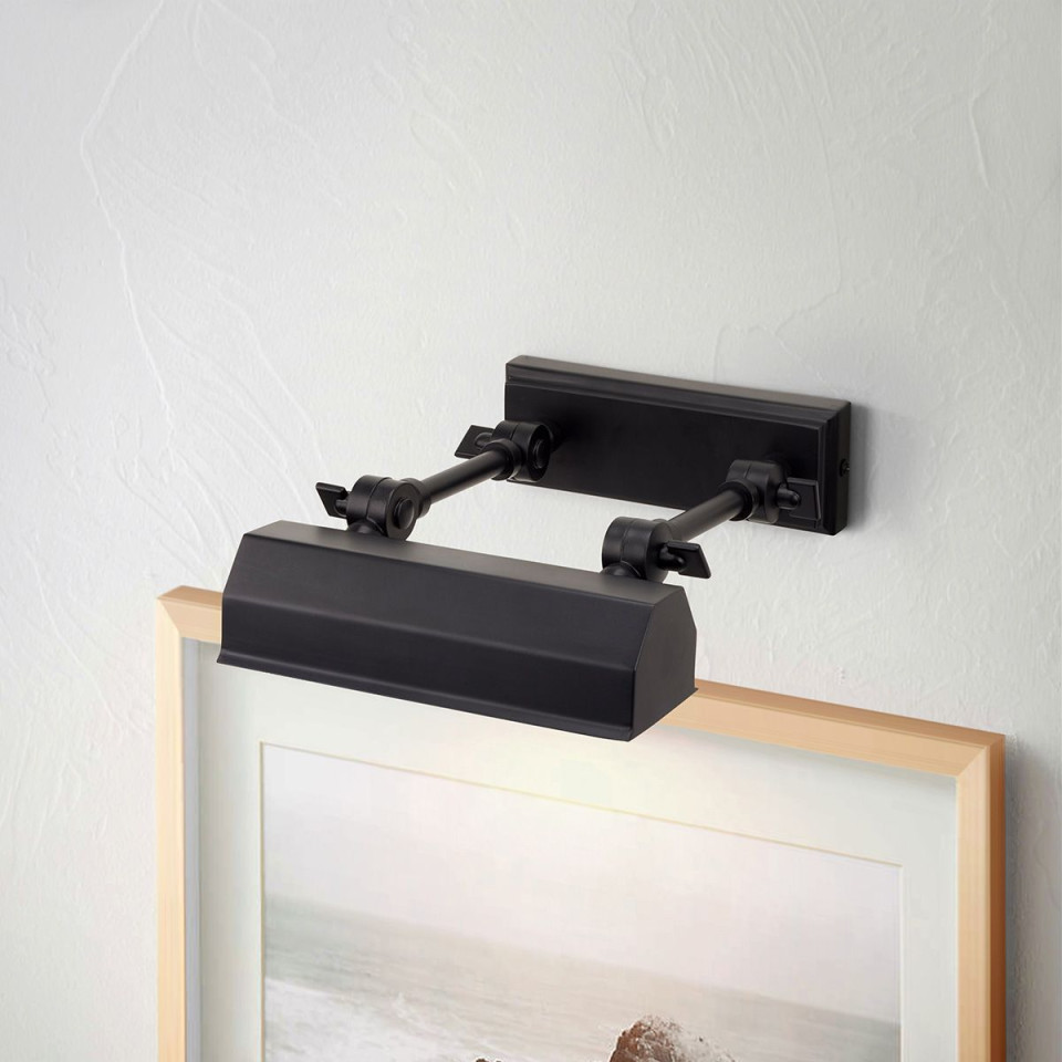 Chawton 1-ljus tavelbelysning svart 18,2 cm Elstead Lighting Chawton 1-ljus tavelbelysning svart 18,2 cm