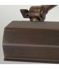 Chawton 1-ljus tavelbelysning mörk brons 18,2 cm Elstead Lighting Chawton 1-ljus tavelbelysning mörk brons 18,2 cm