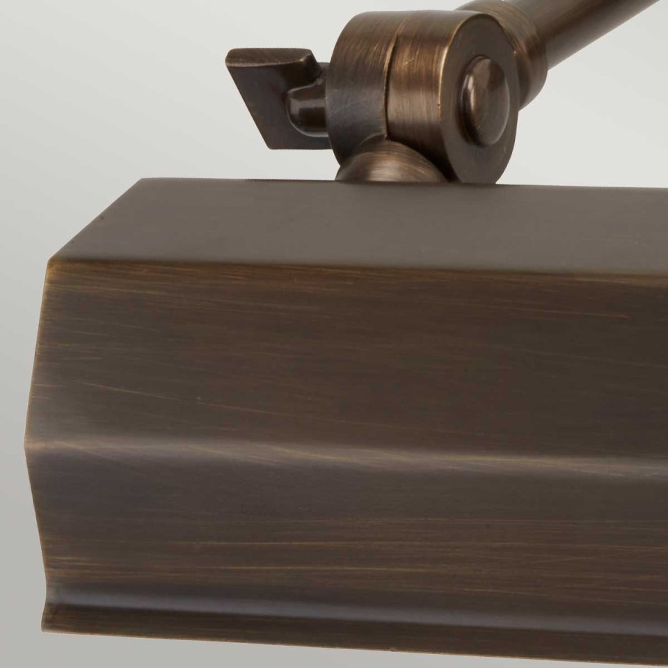 Chawton 1-ljus tavelbelysning mörk brons 18,2 cm Elstead Lighting Chawton 1-ljus tavelbelysning mörk brons 18,2 cm