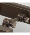 Chawton 1-ljus tavelbelysning mörk brons 18,2 cm Elstead Lighting Chawton 1-ljus tavelbelysning mörk brons 18,2 cm