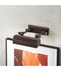 Chawton 1-ljus tavelbelysning mörk brons 18,2 cm Elstead Lighting Chawton 1-ljus tavelbelysning mörk brons 18,2 cm