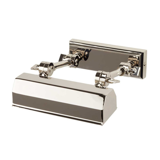 Chawton 1-ljus tavelbelysning polerad nickel 18,2 cm Chawton 1-ljus tavelbelysning polerad nickel 18,2 cm